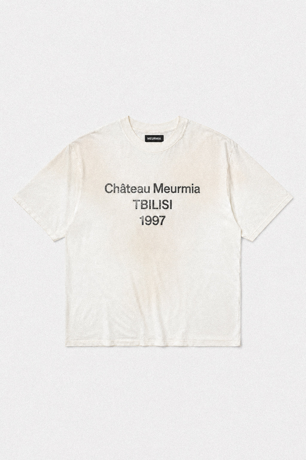 white "chateau 1997" tshirt
