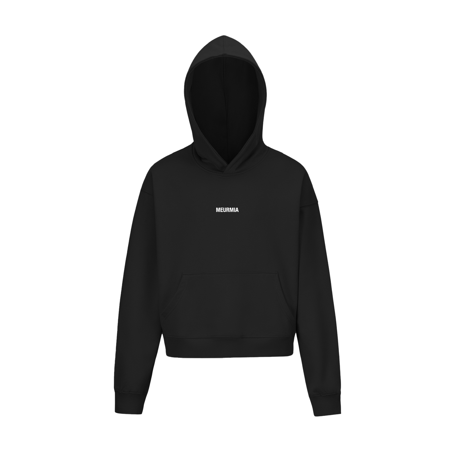 BLACK LOGO HOODIE