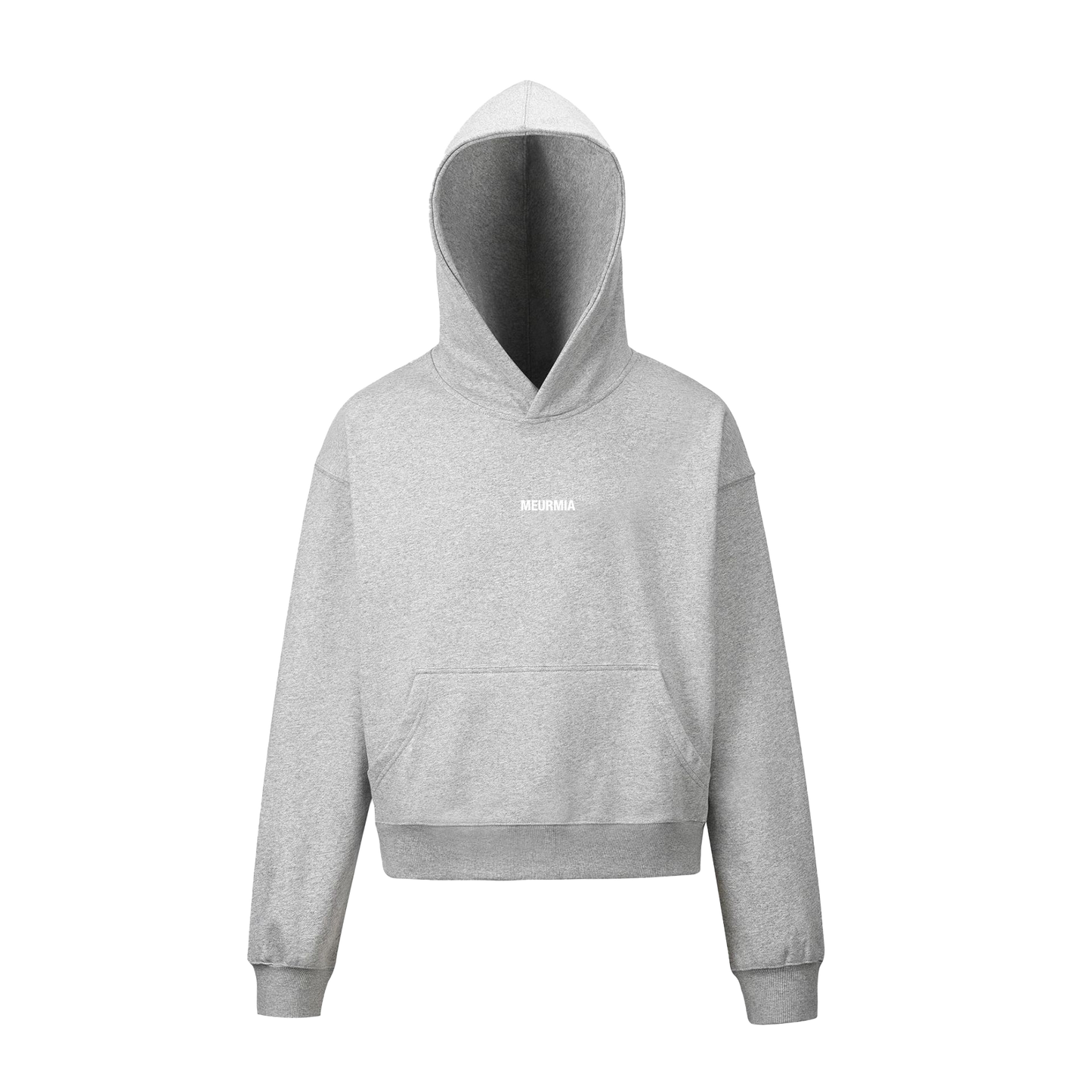 GREY LOGO HOODIE
