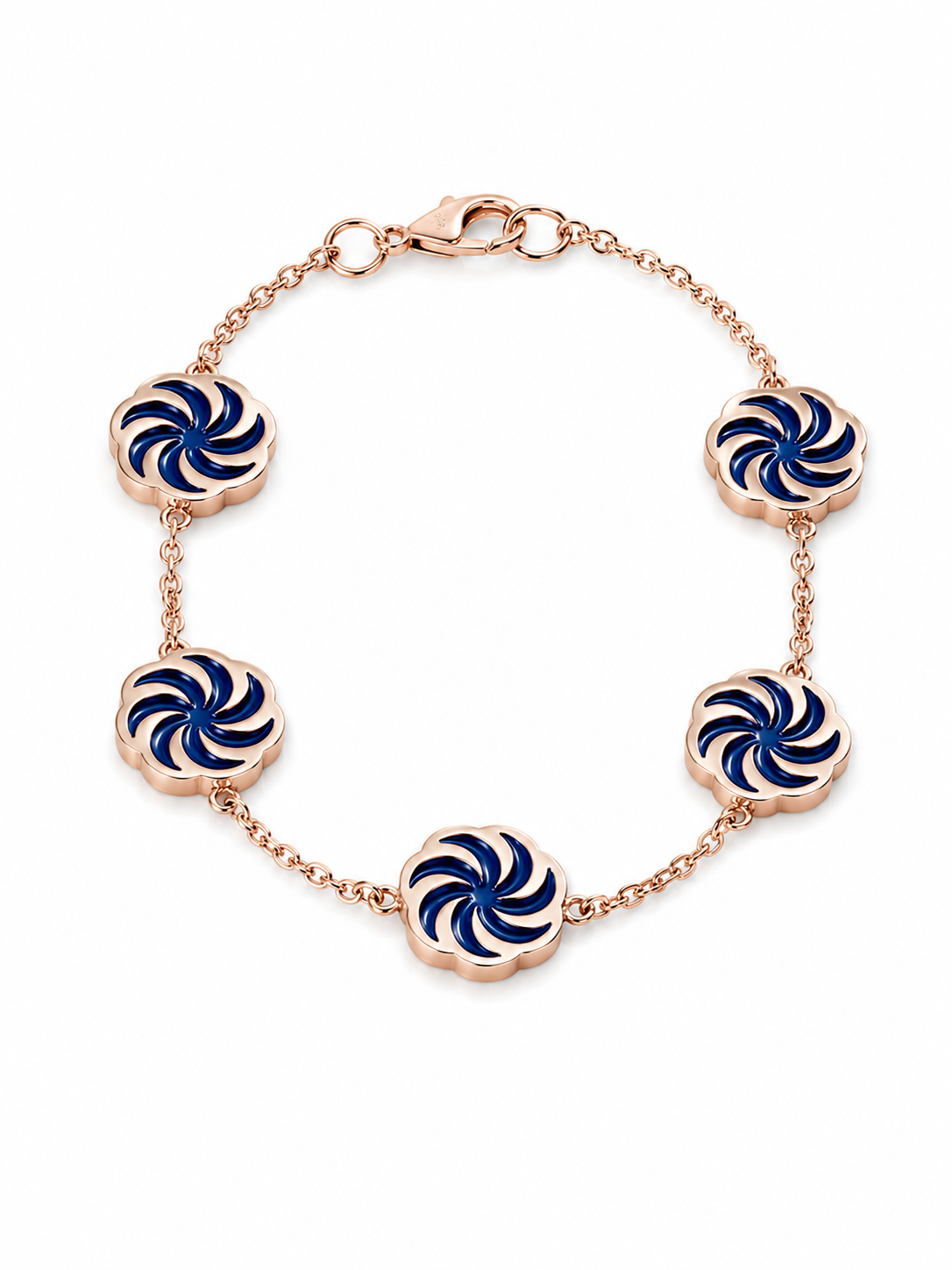 "BORJGHALI" bracelet multi (rosegold)