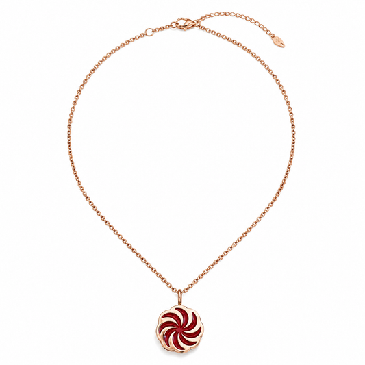 "BORJGHALI" necklace (rosegold)