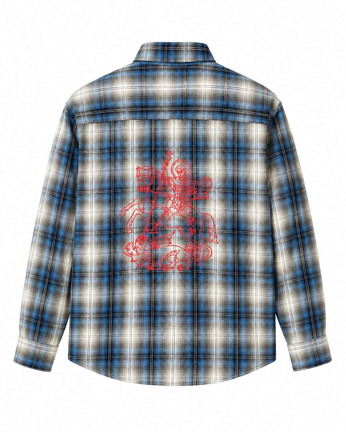 "SAINT GEORGE" flannel jacket