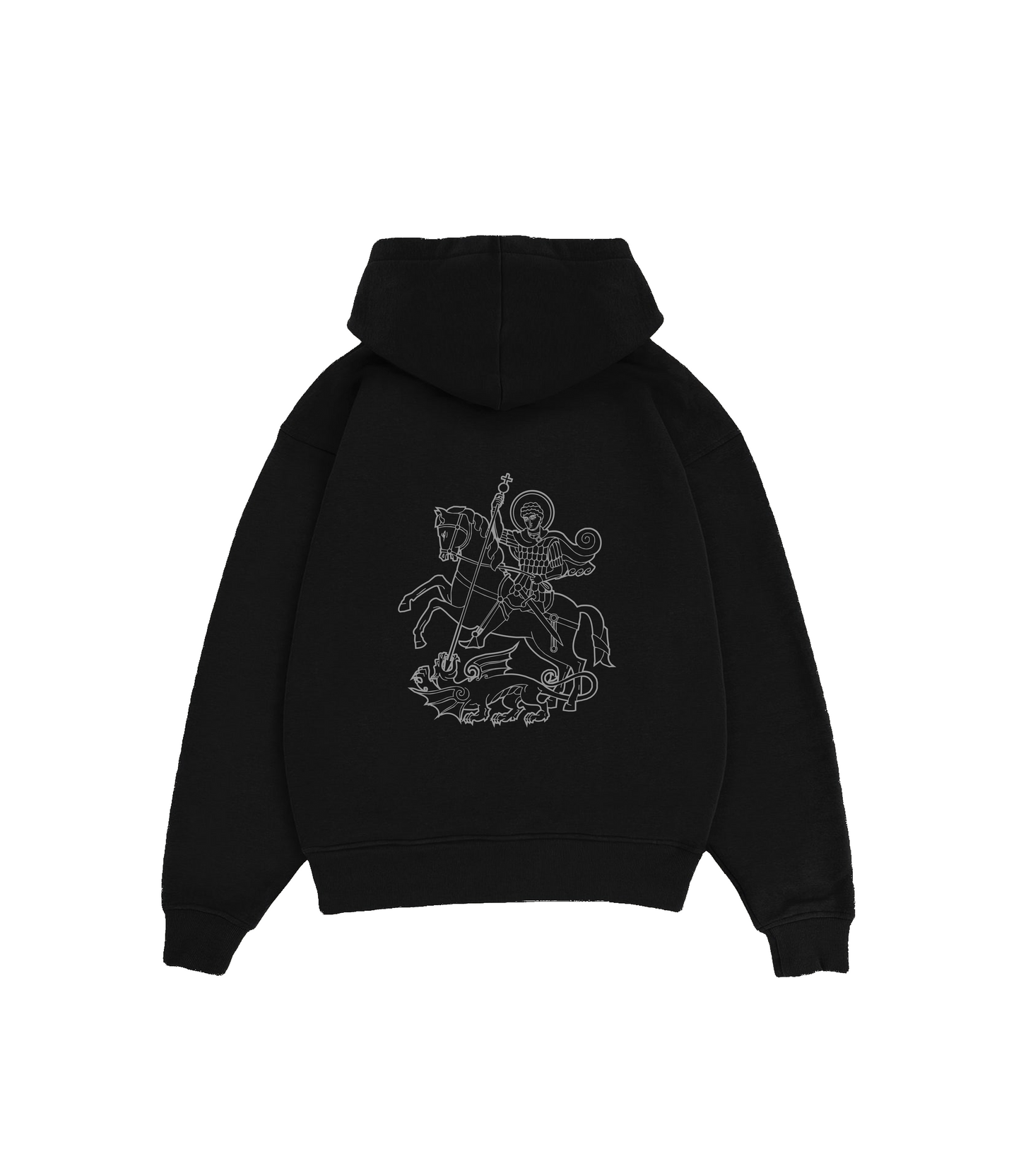 BLACK SAINT GEORGE HOODIE