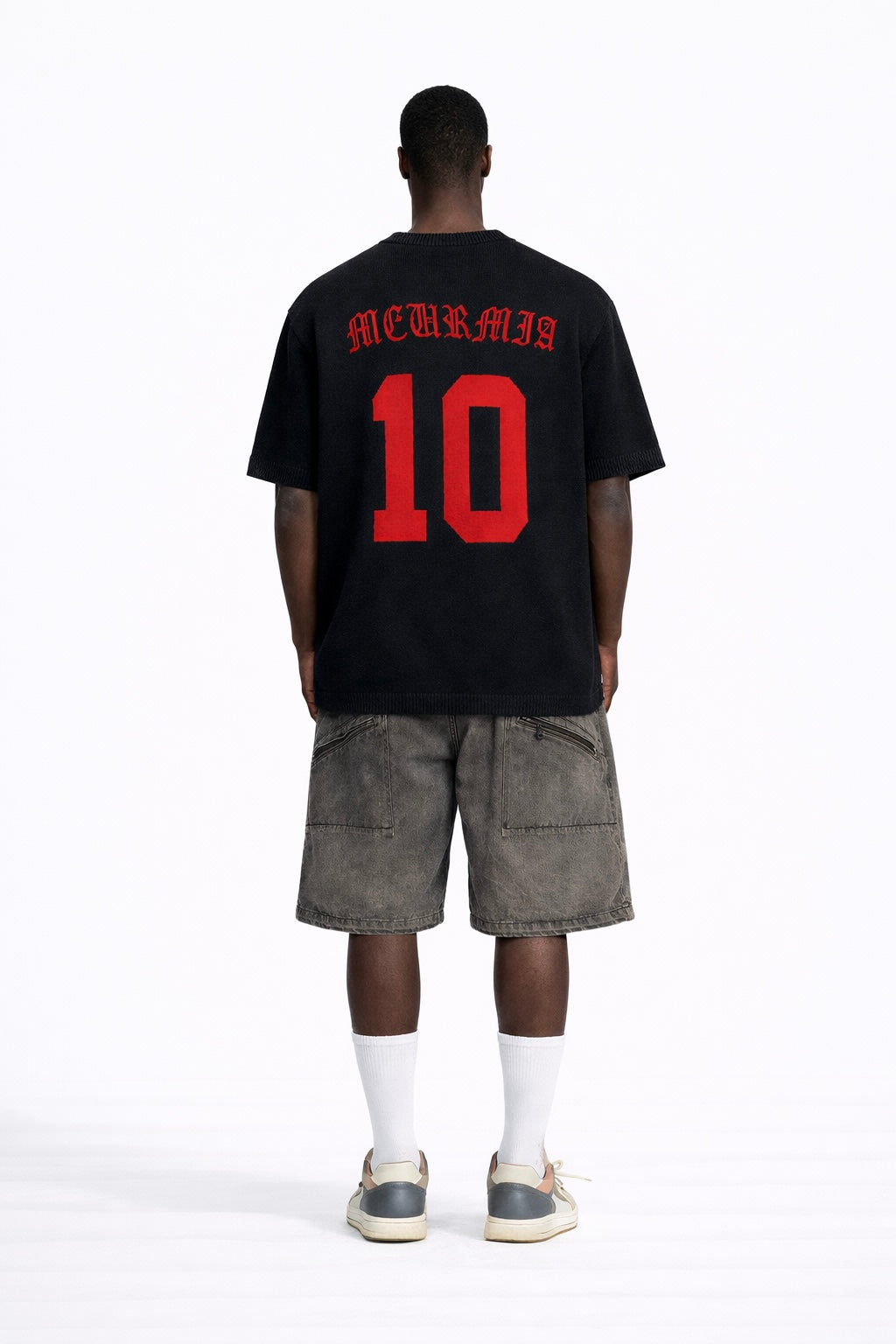 "FOOTBALL" KNIT JERSEY
