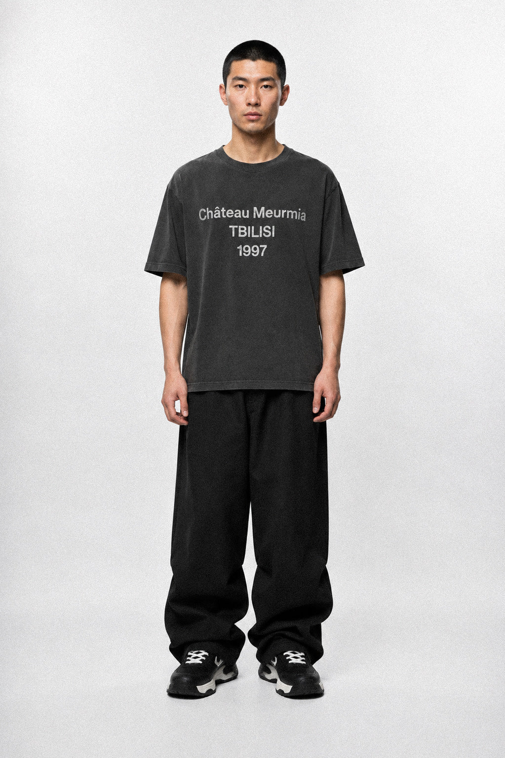 black "chateau 1997" tshirt