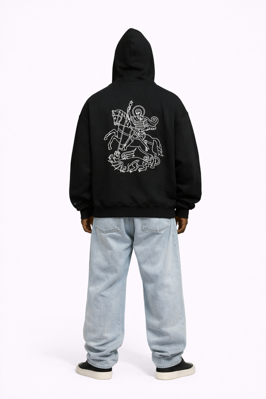 BLACK SAINT GEORGE HOODIE