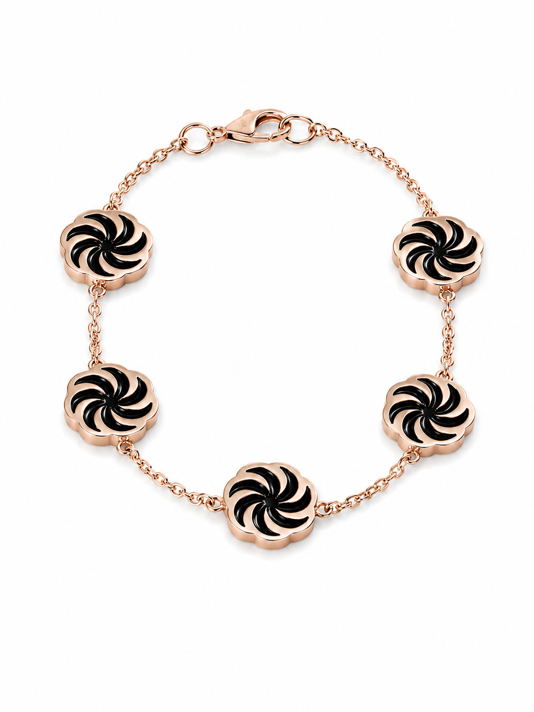 "BORJGHALI" bracelet multi (rosegold)