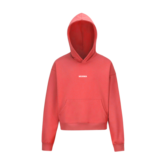 RED LOGO HOODIE