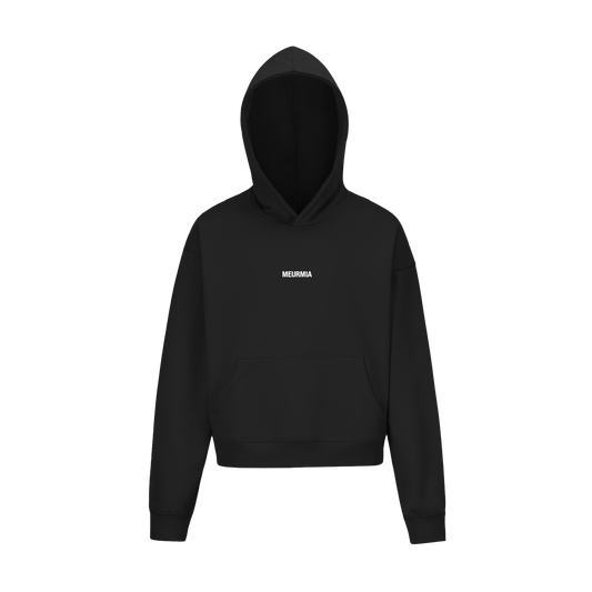 BLACK LOGO HOODIE