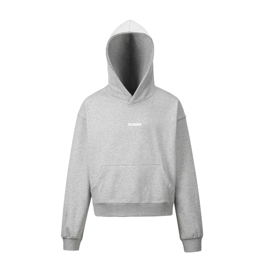 GREY LOGO HOODIE