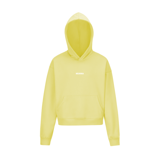 YELLOW LOGO HOODIE