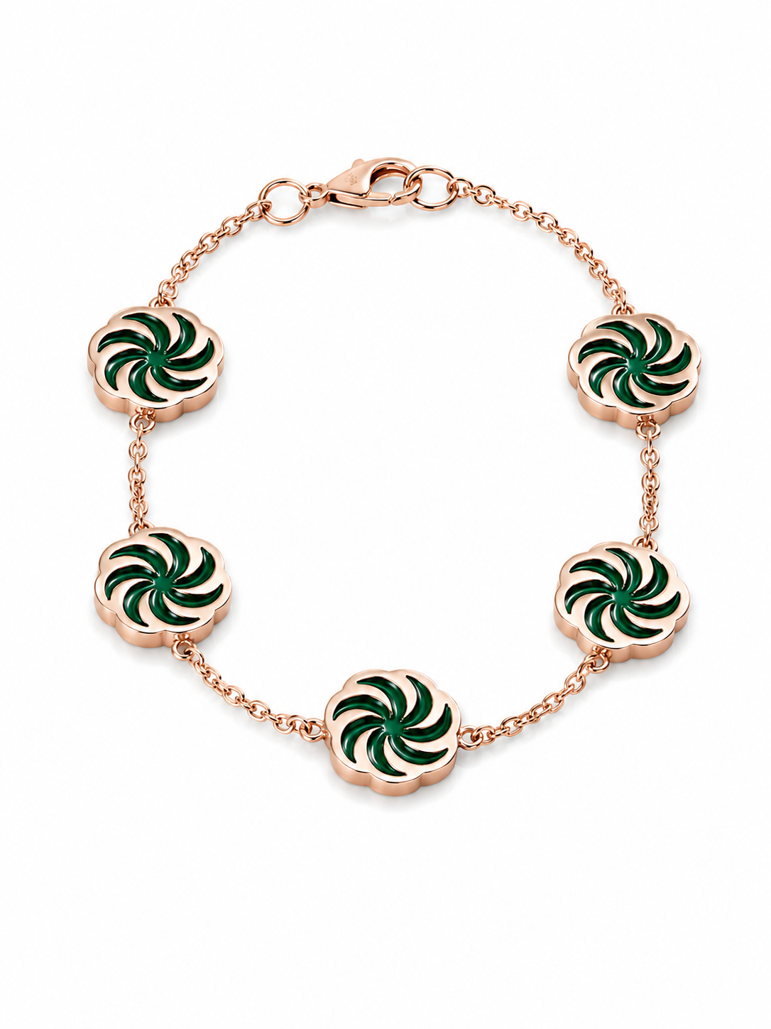 "BORJGHALI" bracelet multi (rosegold)