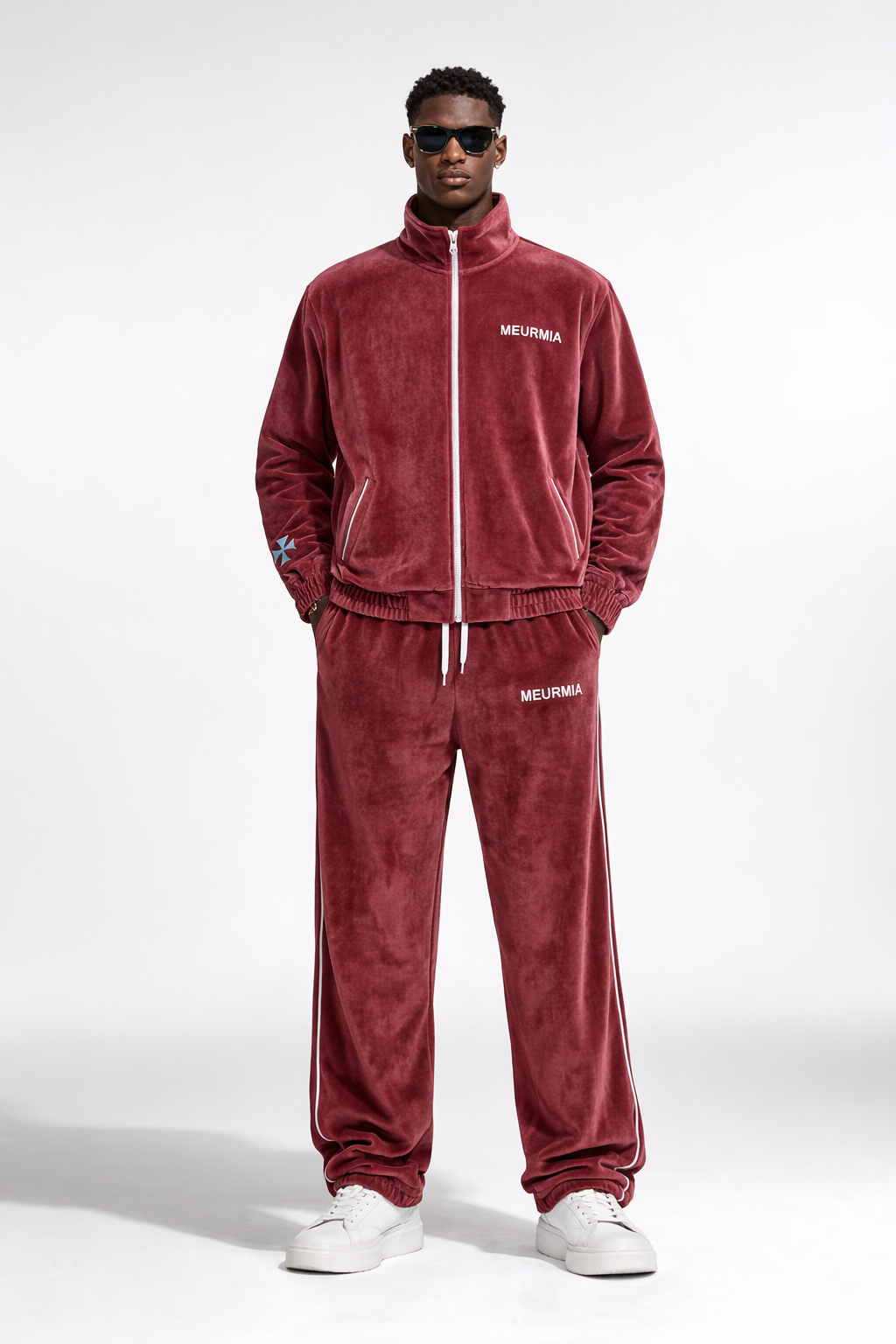BURGUNDY Saint George Tracksuit + PANTS (PRE-ORDER)