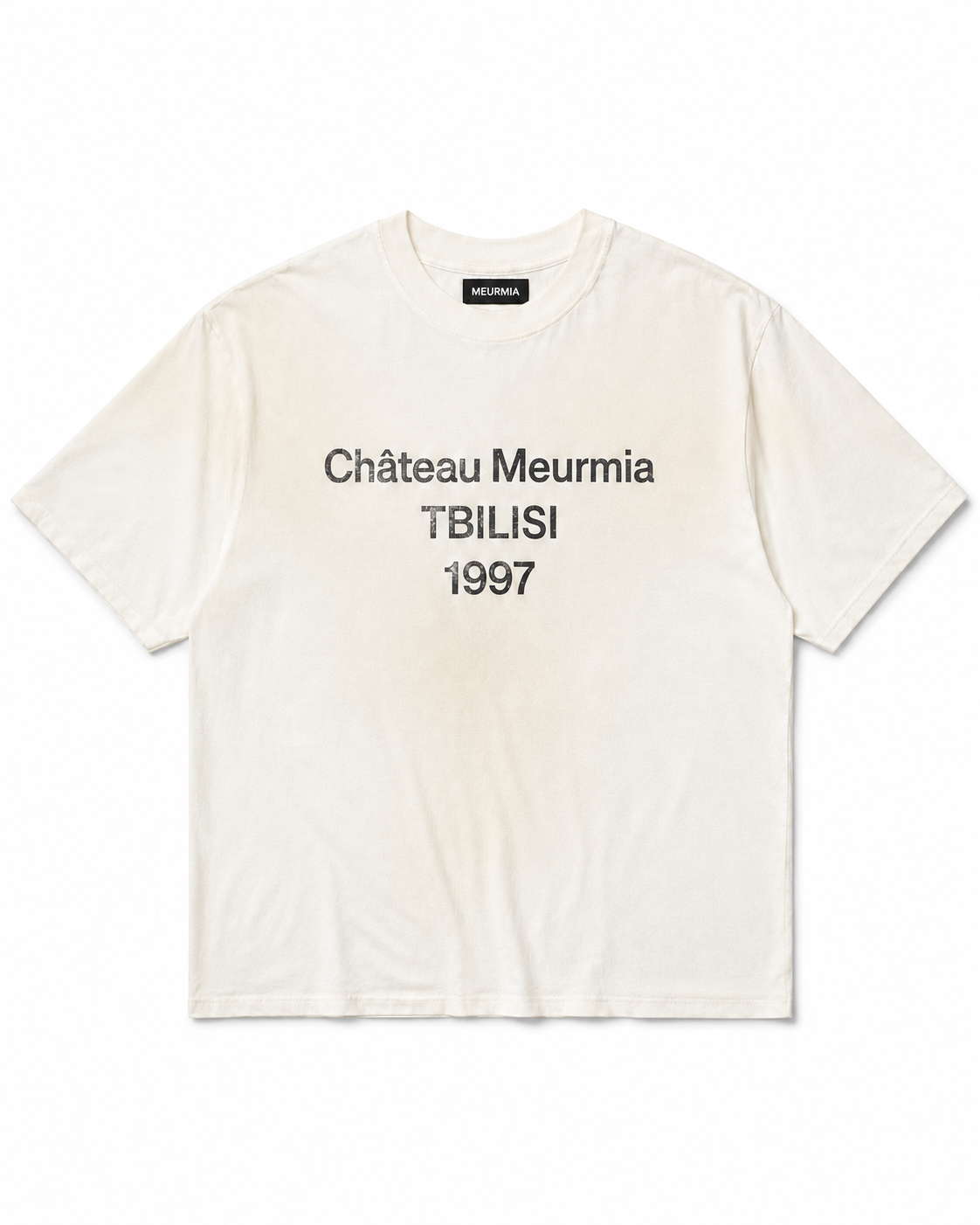 white "chateau 1997" tshirt