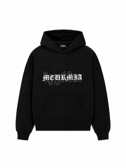 old english script hoodie