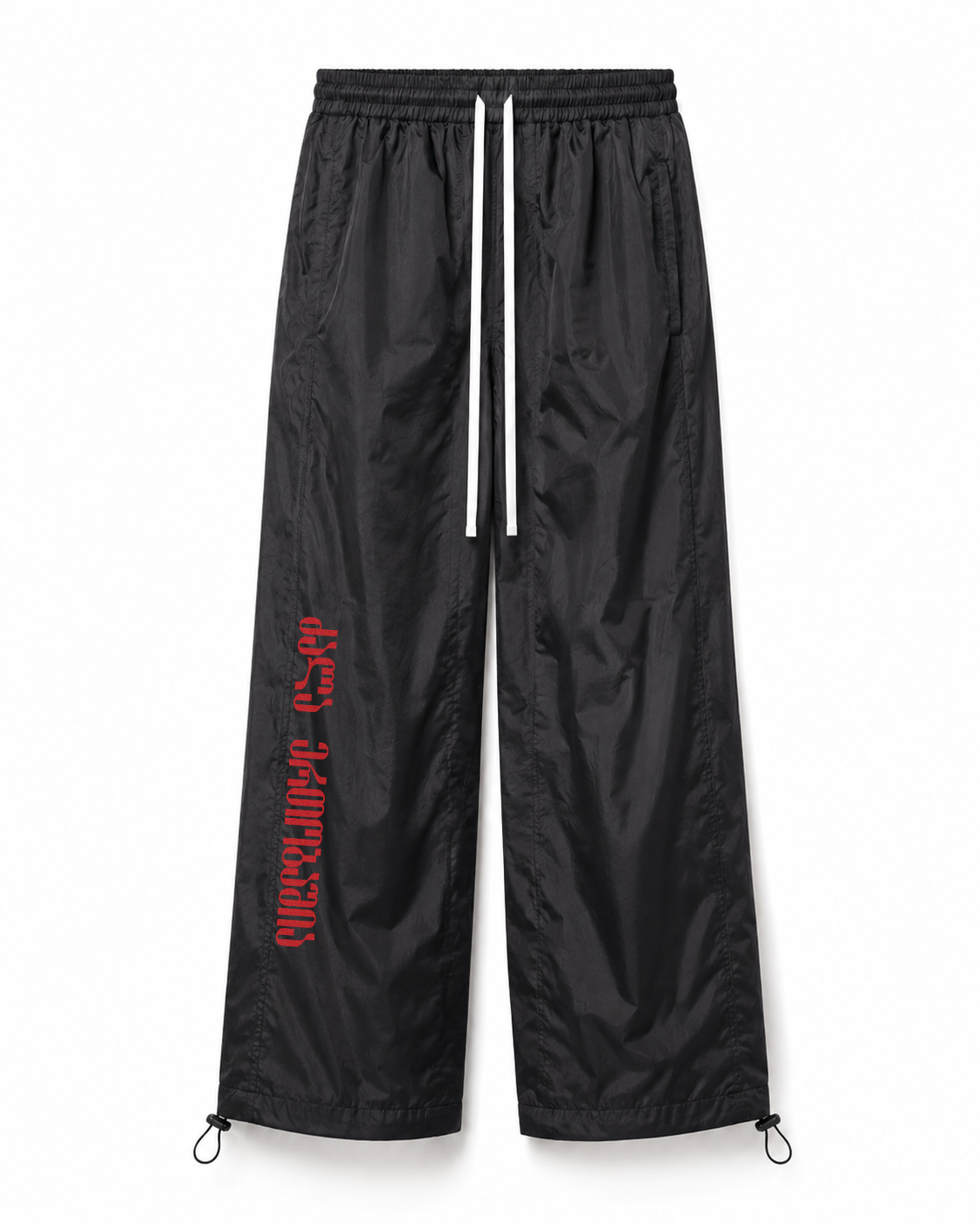 "UNITY" nylon trackpants