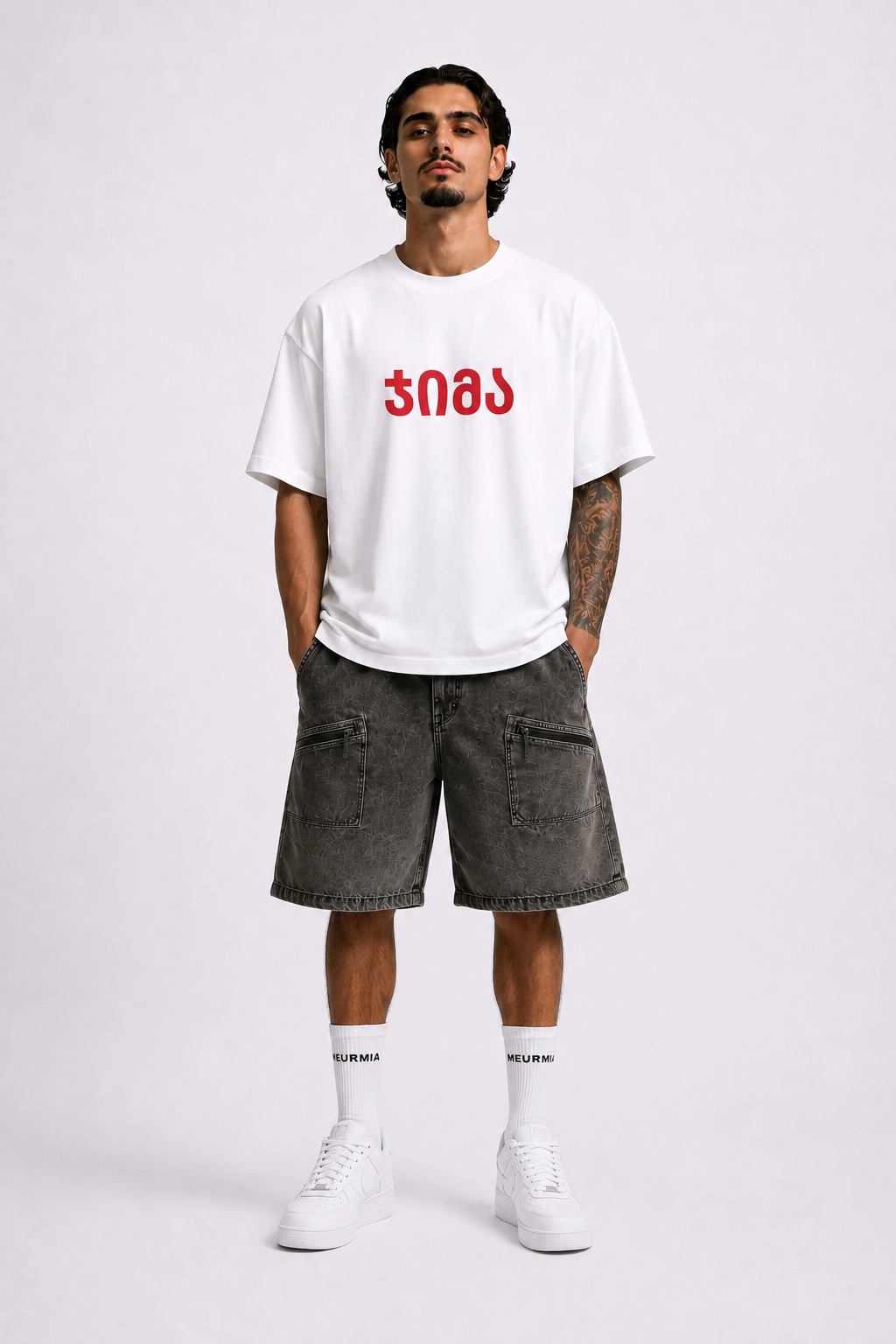 WHITE "JIMA" T-SHIRT