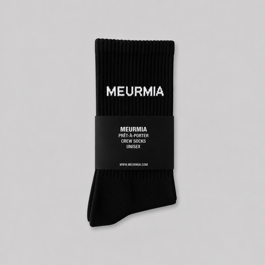 BLACK / WHITE LOGO SOCKS