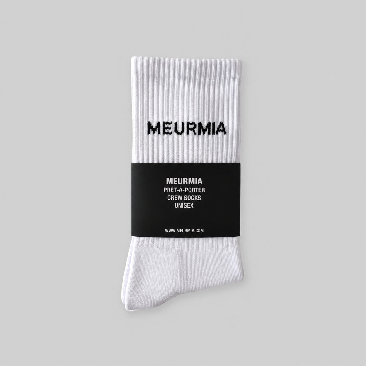 WHITE LOGO SOCKS