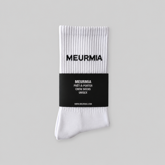 WHITE LOGO SOCKS